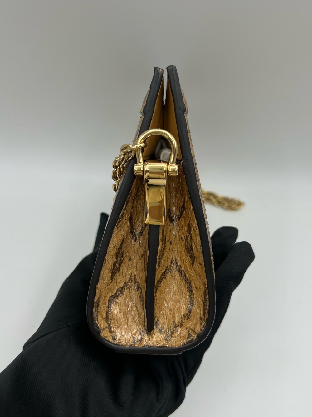 Gucci Ophidia crossbody limited-edition brown Python leather gold-tone hardware - Picture 6 of 16